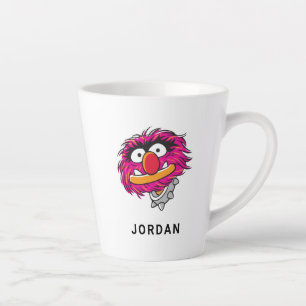 Animal With Collar Latte Mug