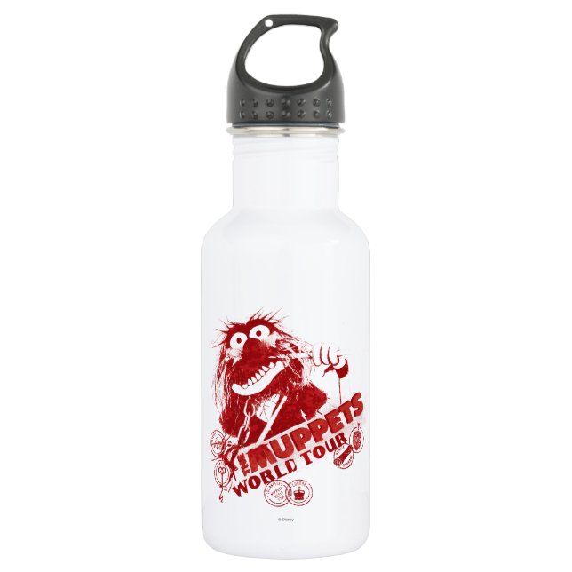 Animal World Tour 532 Ml Water Bottle (Front)