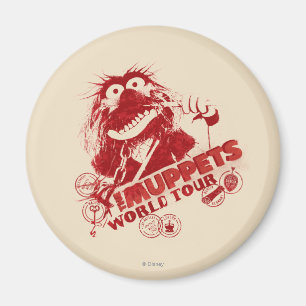 Animal World Tour Magnet
