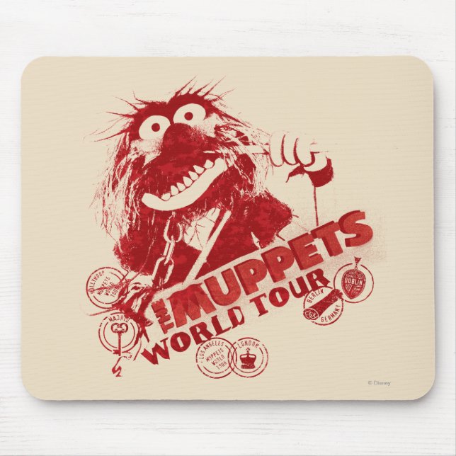 Animal World Tour Mouse Pad (Front)