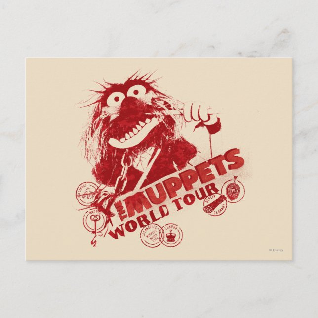 Animal World Tour Postcard (Front)