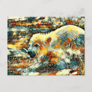 AnimalArt_Bear_010 Postcard