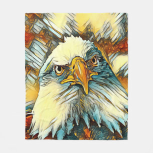 AnimalArt_Bird_004 Fleece Blanket