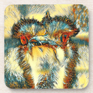 AnimalArt_Bird_008 Coaster