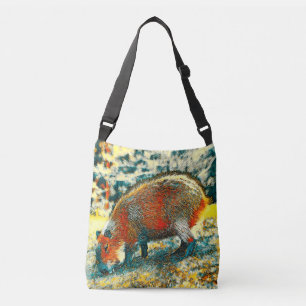 AnimalArt_Capybara_001 Crossbody Bag