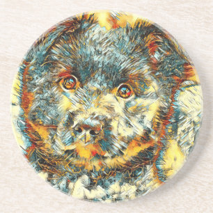 AnimalArt_Dog_005 Coaster