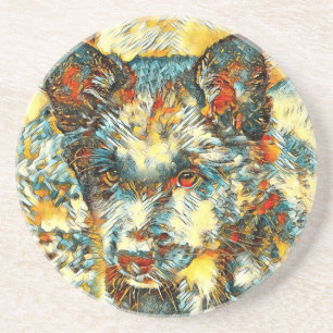 AnimalArt_Dog_011 Coaster