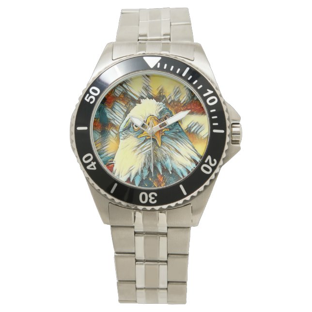 AnimalArt_Eagle_20170603_by_JAMColors Watch (Front)
