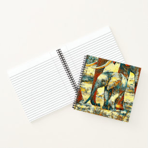 AnimalArt_Elephant_010 Notebook
