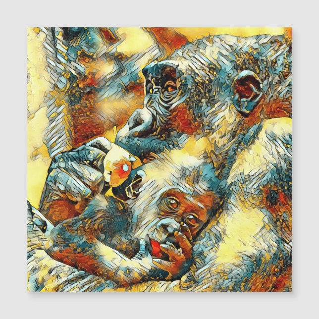 AnimalArt_Gorilla_001 (Front)