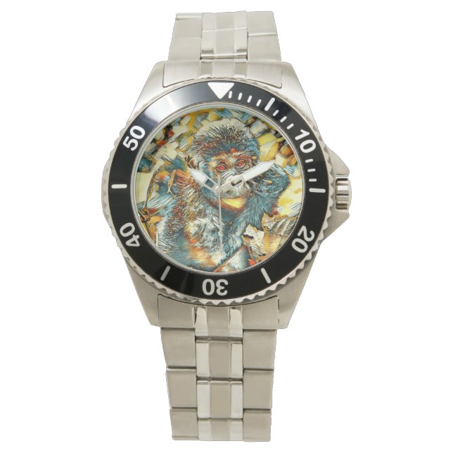 AnimalArt_Gorilla_005 Watch (Front)