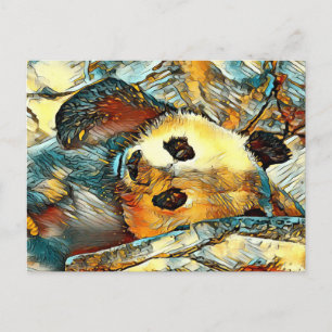 AnimalArt_Panda_002 Postcard