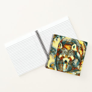 AnimalArt_RedPanda_002 Notebook