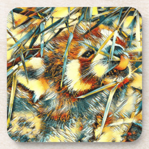 AnimalArt_RedPanda_003 Coaster