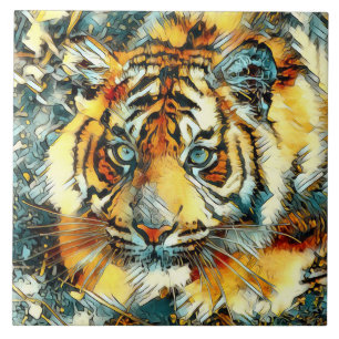 AnimalArt_Tiger_006 Tile