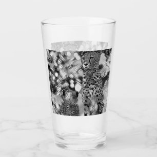 AnimalArtBW_Cheetah_008 Glass