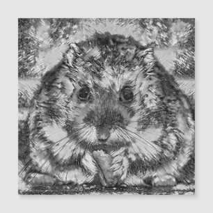 AnimalArtBW_Hamster_001
