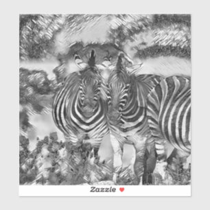 AnimalArtBW_Zebra_012