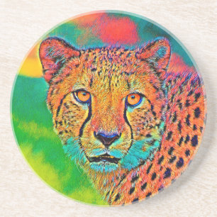 AnimalColor_Cheetah_001 Coaster