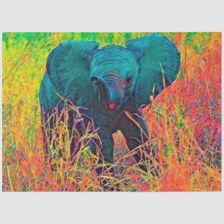 AnimalColor_Elephant_002_by_JAMColors Tissue Paper