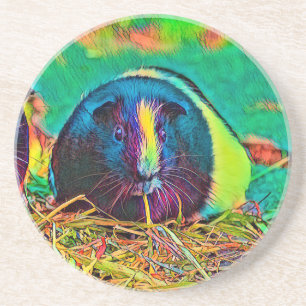 AnimalColor_Guineapig_002 Coaster