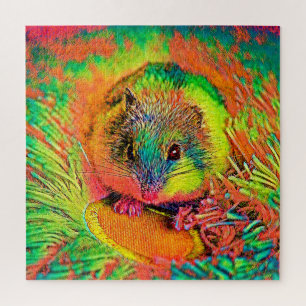 AnimalColor_Hamster_002 Jigsaw Puzzle