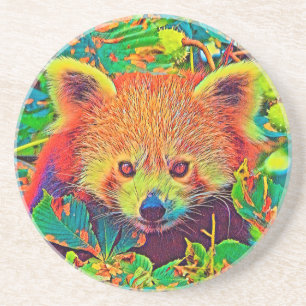 AnimalColor_RedPanda_001 Coaster