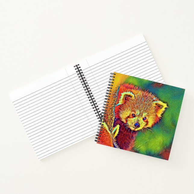 AnimalColor_RedPanda_016 Notebook (Inside)