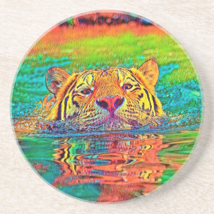 AnimalColor_Tiger_001 Coaster