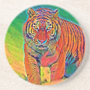 AnimalColor_Tiger_005 Coaster