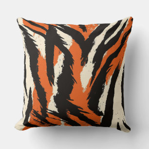 animalier fashion throw pillow
