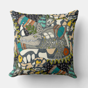 animalier pop throw pillow