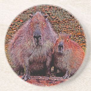 AnimalMix_Capybara_003 Coaster