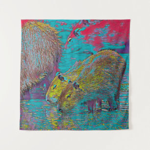 AnimalMix_Capybara_005 Tapestry