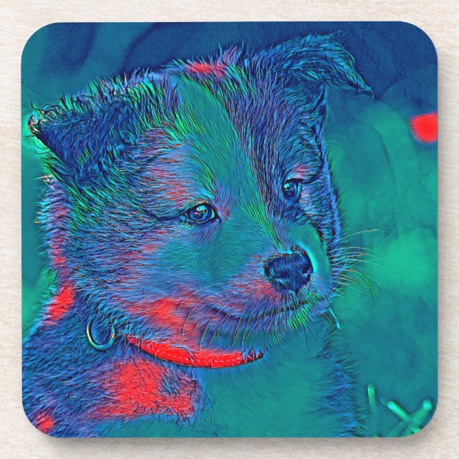 AnimalMix_Dog_022 Coaster (Front)
