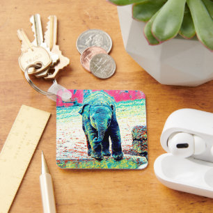 AnimalMix_Elephant_002 Keychain