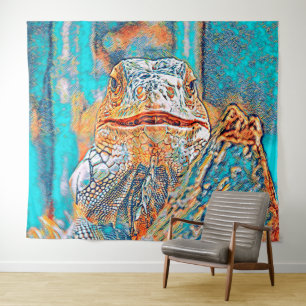 AnimalMix_Iguana_005 Tapestry