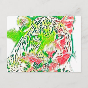 AnimalMix_Leopard_005 Postcard