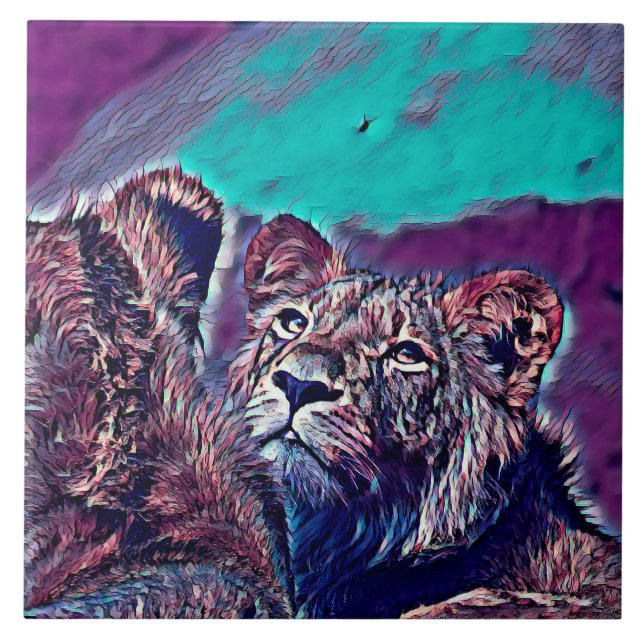 AnimalMix_Lion_008 Tile (Front)