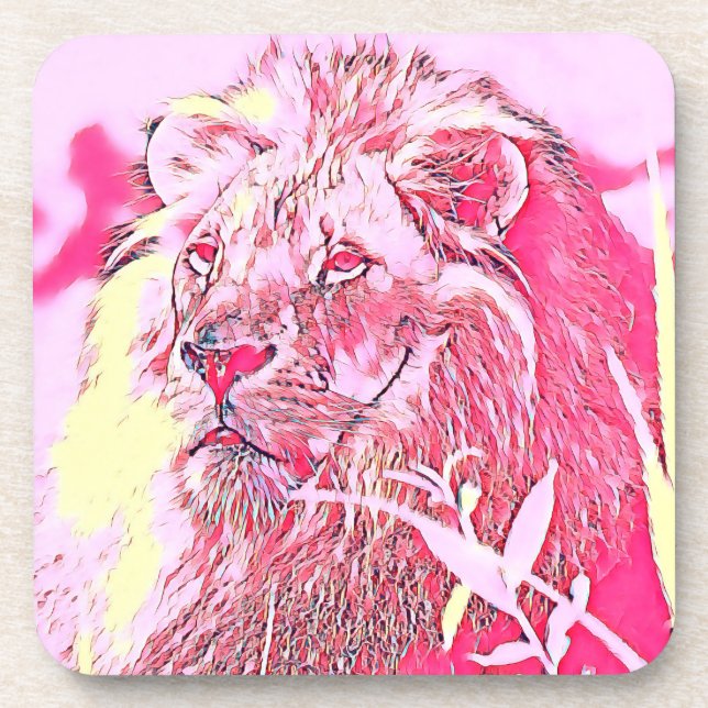 AnimalMiX_Lion_019 Coaster (Front)