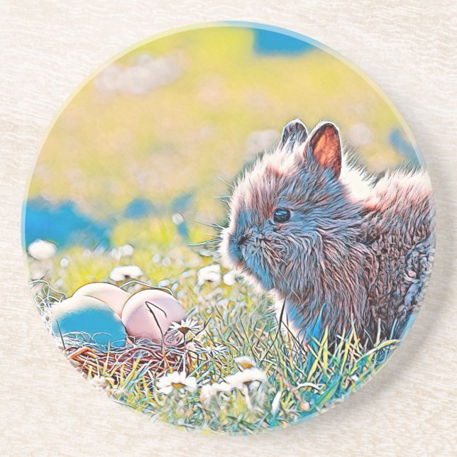 AnimalMix_Rabbit_037 Coaster (Front)