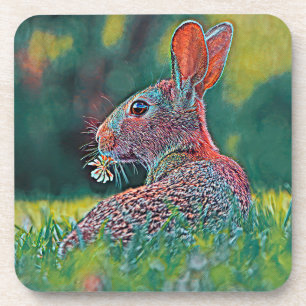 AnimalMix_Rabbit_048 Coaster