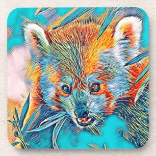 AnimalMix_RedPanda_001 Coaster
