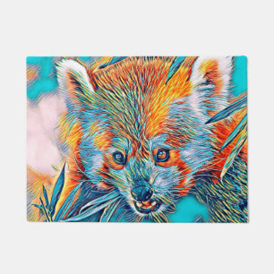 AnimalMix_RedPanda_001 Doormat