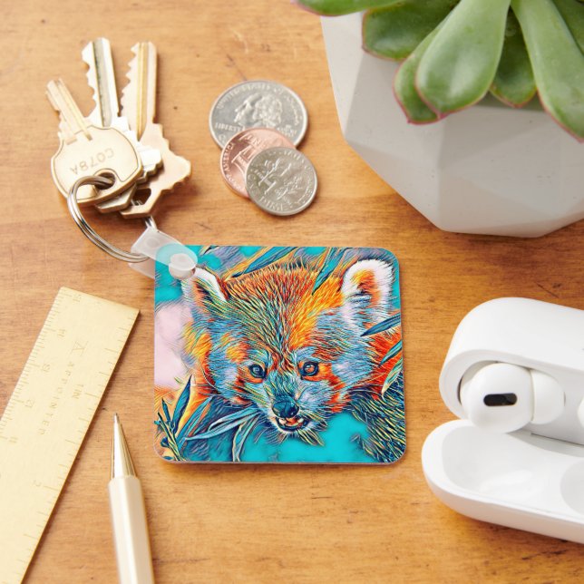 AnimalMix_RedPanda_001 Keychain (Desk)