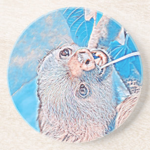 AnimalMix_Sloth_001 Coaster