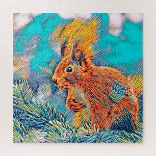 AnimalMix_Squirrel_001_by_JAMColors Jigsaw Puzzle
