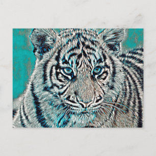 AnimalMix_Tiger_046 Postcard