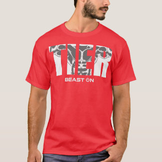 AnimalMuscles Beast OnGym Motivation Fitness Sayin T-Shirt