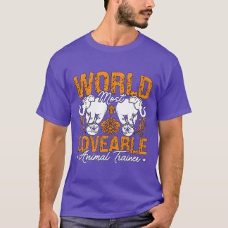 Animalrainer Worlds Most Loveable Animal Rescue gi T-Shirt
